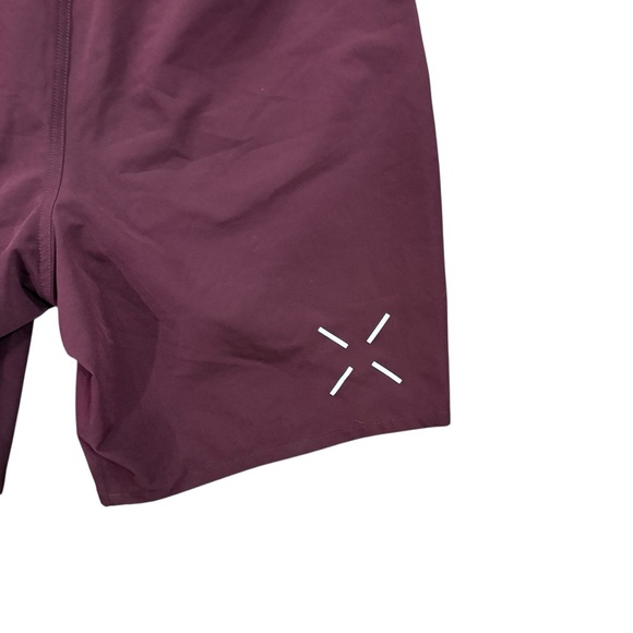 Ten Thousand The Foundation Short 8.5" Lined Maroon Size Large Elastic Waist Gym - Picture 4 of 7